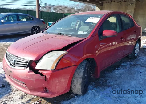 2010 Nissan Sentra 2.0 из США, поврежденный, VIN 3N1AB6AP3AL613220